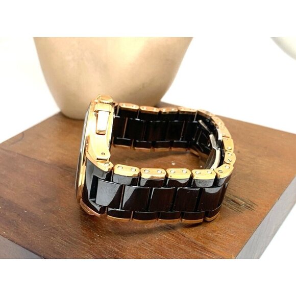Roberto Bianci Womens Watch RB58730 Florenca Quartz Rose Gold Black Ceramic 39mm main image 12